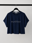تیشرت زنانه آستین پاکتی Monday | پانوکا