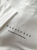 تیشرت زنانه قواره دار Happiness | پانوکا